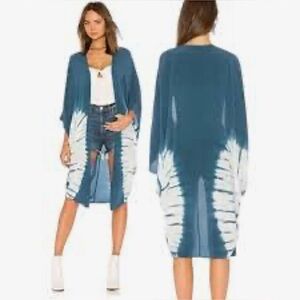 Chaser Kimono 👘 blue&white tie dye
